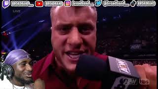 WWE FAN REACTS TO MJF EXPLOSIVE PIPE BOMB ON AEW  REACTION [upl. by Llered]