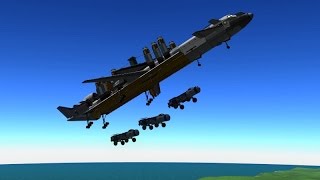 KSP  Triple Rover Paradrop Test from VTOL [upl. by Eob]