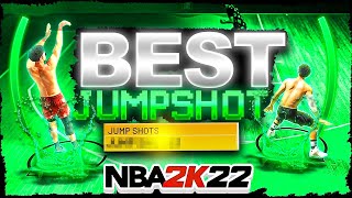 BEST JUMPSHOT IN NBA 2K22 BEST CUSTOM JUMPSHOT FOR ALL BUILDS NBA 2K22 BEST BUILD NBA 2K22 [upl. by Redyr]