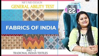 FAMOUS TEXTILE OF INDIAN STATES I GK FOR NIFTNID 2025  PART B [upl. by Elspet833]