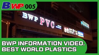 5 BWP information video Best World Plastics 201501월 촬영 [upl. by Meuse747]