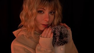 ASMR  3h cosiest most sensitive Unintelligible Whispering amp Fluffy Mic Scratching  layered sounds [upl. by Hajile]