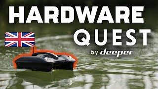 Deeper Quest Bait Boat Hardware Features [upl. by Anawek]