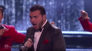 Sal Valentinetti amp Jersey Boys Perform quotWhat A Nightquot on AGT 2016 Finale [upl. by Lorrin]