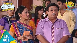 Taarak Mehta Ka Ooltah Chashmah  Episode 481  Full Episode [upl. by Dettmer]