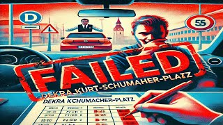 FAILED at DEKRA KurtSchumacherPlatz Driving Test – What Went Wrong [upl. by Gypsy321]