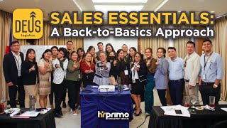 SALES ESSENTIALS A BacktoBasics Approach  Video Highlights  HR Primo Management Services [upl. by Topper]