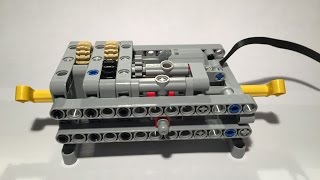 LEGO High torque gearbox MOC with instructions [upl. by Ahsakat41]