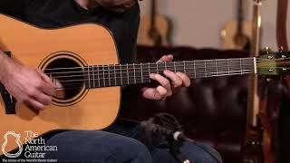 Thomas Fredholm Dreadnought Acoustic Guitar Played By Carl Miner [upl. by Ael623]