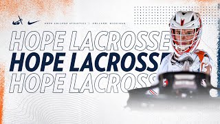 Hope vs Illinois Institute of Technology  Mens Lacrosse 32724  NCAA D3 Lacrosse [upl. by Chemush198]