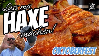 Knusprige Schweinshaxe Oktoberfest in Berlin  030 BBQ [upl. by Skyler]