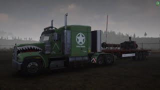 Alaskan Road TruckersPS5\PARTE10 a NORTHERN WELCO [upl. by Eedyah]