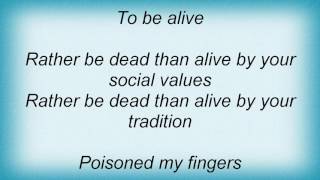 Refused  Rather Be Dead Lyrics [upl. by Padgett]