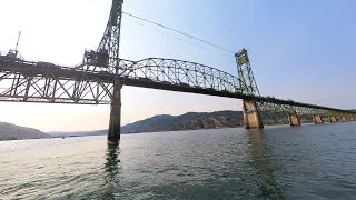 Fliteboard eFoil  Hood River Bridge Slalom [upl. by Janeta]