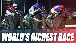 Saudi Shocker  Local Emblem Road Takes Worlds Richest Race  The Saudi Cup 2021 [upl. by Ahasuerus]