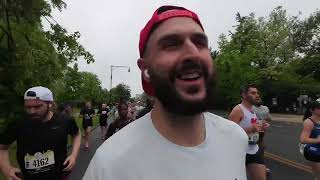 From 400lbs to running the 2023 Brooklyn half marathon nyrr full video 4k [upl. by Eaj]