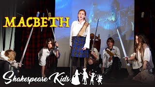 MACBETH  Shakespeare Kids ©  Fall 2018 Performance [upl. by Yuri]