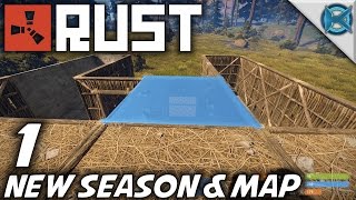 Rust  EP 1  New Season amp Map  Lets Play Rust Gameplay S8 [upl. by Della873]