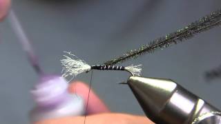 Tying the Kaufmanns Chironomid Pupa  Yellowstone Country Fly Fishing [upl. by Ludlew]