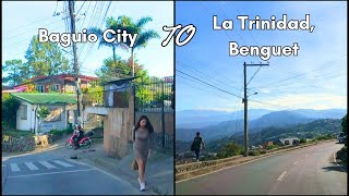 Aurora Hill baguiocity to latrinidad Benguet via Ambiong Road Continuous Driving [upl. by Ettezoj]