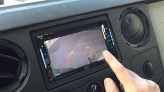 JVC KWV230BT and Thinkware F770 Dash Camera in a 2010 Ford F250 [upl. by Nnek]