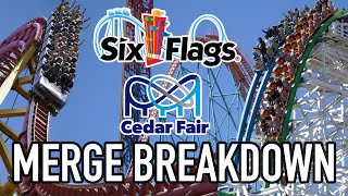 Cedar Fair to MERGE with Six Flags Announcement Breakdown  Analysis  Why amp Whats Next [upl. by Herta]