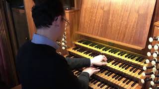 Nicolas de Grigny  Tierce en taille  Barcelona Cathedral [upl. by Nilcaj728]