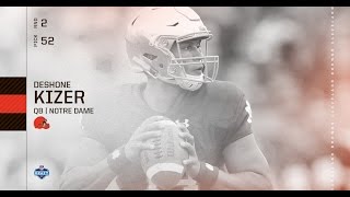 2017 Draft DeShone Kizer Highlights [upl. by Ratep201]