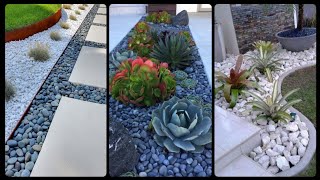 Most Elegant amp Beautiful Garden Rocks Ideas  Home Decoration [upl. by Lowrie]