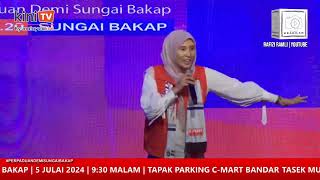 Video Penuh Ucapan Nurul Izzah di ceramah terakhir PRK Sungai Bakap [upl. by Willock]