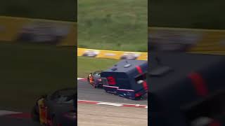 redbullracing try out trailer racing 🤣  our edit redbull f1 racing crash fun funny edm [upl. by Glenna]