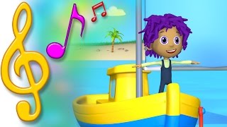 TuTiTu Songs  Boat Song  Songs for Children with Lyrics [upl. by Erde]