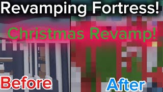 Revamping Fortress In To A Christmas Map YeepsHide And Seek [upl. by Ebenezer]