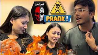 Extreme jolo chip prank on wife 🔥 Tanshi vlogs [upl. by Eatnom]