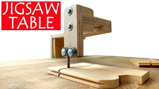 DIY JIGSAW Table  Jigsaw Blade Support [upl. by Asila]