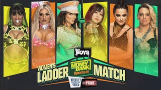 Womens Money In The Bank Ladder Match WWE Money In The Bank 2024 [upl. by Battista]