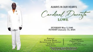 Always In Our Hearts  Cardinal Dacosta Lowe [upl. by Idell]