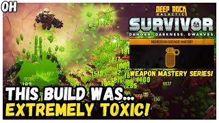 This Build Is POISON Neurotoxin Grenade Weapon Mastery Challenge Deep Rock Galactic Survivors [upl. by Novyart]