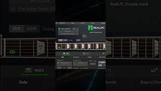 Virtual Guitar performance  RealLPC by musiclabcom  String Surfer [upl. by Nylacaj649]