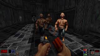 Blood BloodGDX  E3M8 The Catacombs  All Secrets  Well Done  2160p 4K [upl. by Odelle507]