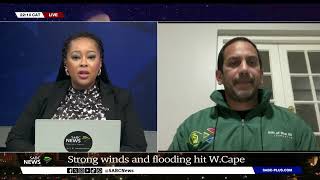 Western Cape storms I Several cold fronts to hit the Western Cape until Friday [upl. by Aluor]