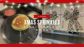 Day 7🎄🎅 Dollar tree DIY and a good night for wine 🍷 vlogmas2024 diycrafts [upl. by Kaete]