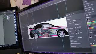 MikuEvo ver 2 itasha wrap [upl. by Mohl]