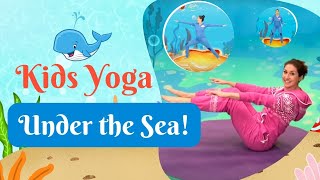 Kids Yoga Under the Sea amp More 🐙  LIVE 🔴 [upl. by Bernice]