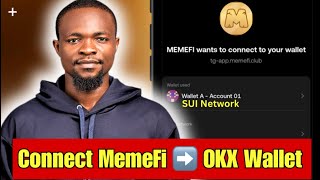 How To Connect MemeFi to OKX Wallet SUI Network  SOLVED ✅ [upl. by Nuncia461]