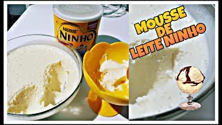 MOUSSE DE LEITE NINHO SUPER FÁCIL Dani na Cozinha [upl. by Oirretno]