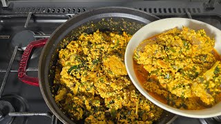 Best way to cook Egusi soup [upl. by Anyd]