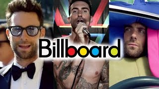 Maroon 5  Billboard Chart History [upl. by Shermie]