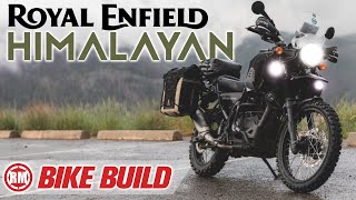 Royal Enfield Himalayan Adventure Bike Build [upl. by Nowyt]