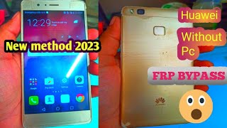 Huawei P9 Lite FRP BYPASS Without PC huawei vnsl21 FRP BYPASS Google Account BYPASS [upl. by Ralston]